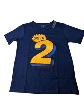 The Children's Place Dude I'm 2 T-shirt